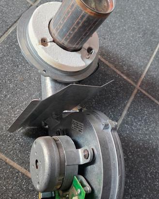 ventilatore + bruciatore riello condensazione