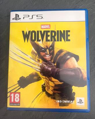 GIOCO PS5 wolverine della Marvel