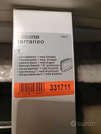 cornice/telaio BTicino art.331711+ cassetta incas.