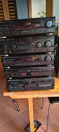 Stereo Kenwood Perla Nera M-76 con Casse LS-76