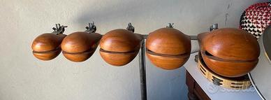 GEWA set Temple block 5 pz  - Percussioni