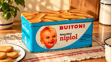 Scatola Buitoni Nipiol vintage 1975