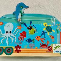 L'Acquario - Puzzle 16 Pezzi - Djeco