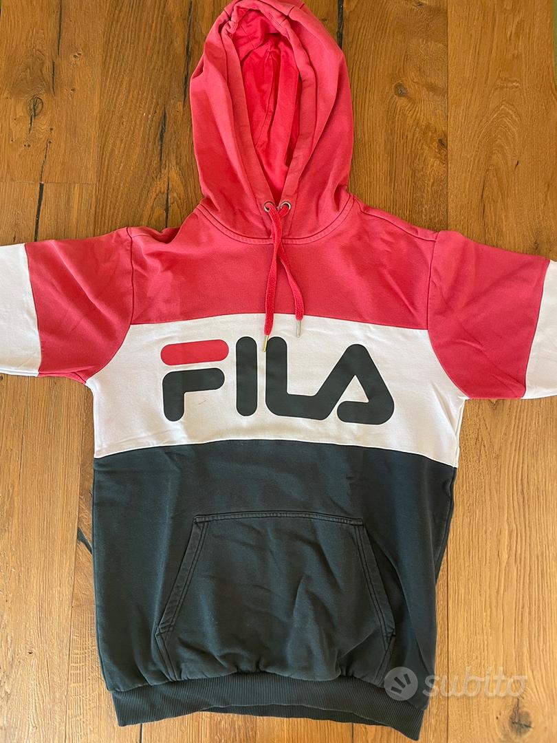 Felpa FILA tricolore Abbigliamento e Accessori In vendita a