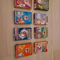 set 8 scatole vuote mazzi pokemon