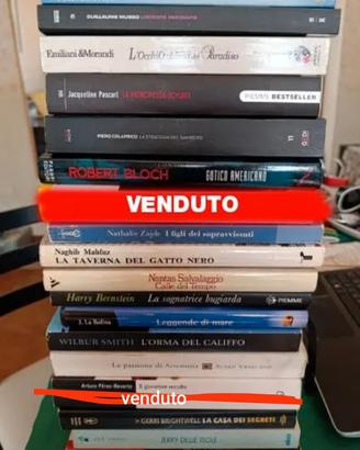 Lotto  libri vari
