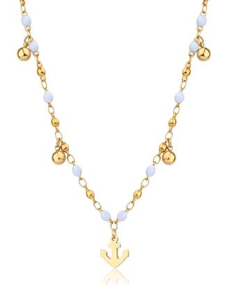 Collana s'agapõ da donna con ancora.