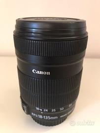 Canon obiettivo 18/135 efs