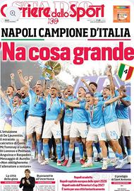 Corriere dello sport sabato 24 maggio ‘25 campioni