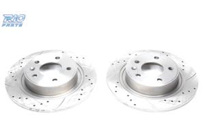 DISCHI FRENO FORATI E SCANALATI PER FORD