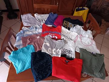 abbigliamento ragazzina tg 11-13anni estivo 