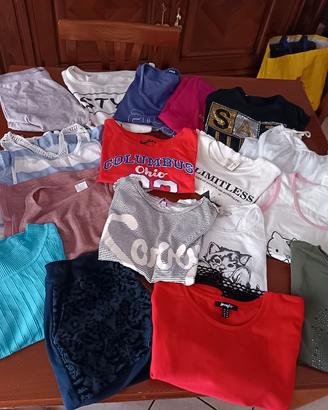 abbigliamento ragazzina tg 11-13anni estivo 