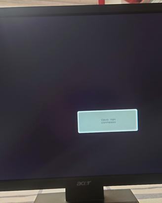Monitor PC 22° Acer v223w  - funzionante 