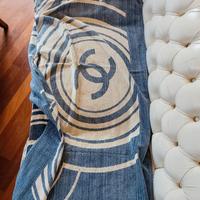 CHANEL ASCIUGAMANO TELO MARE SPIAGGIA