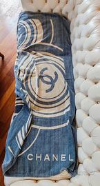 CHANEL ASCIUGAMANO TELO MARE SPIAGGIA