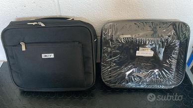 N.2 Borse per portatili da 11- 12 pollici nuove