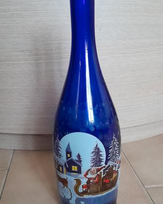 bottiglia natalizia da collezione 