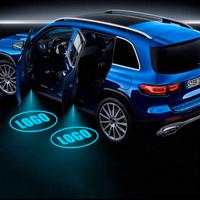 Luci per porte auto   logo Peugeot