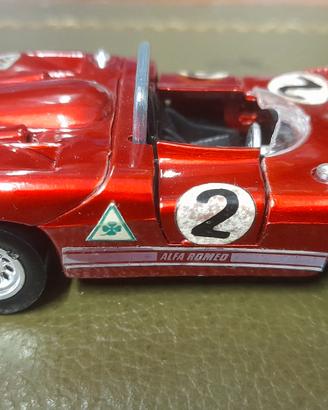 Modellino Mebetoys Mattel Alfa Romeo 33-3