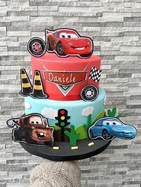 torta scenografica cars