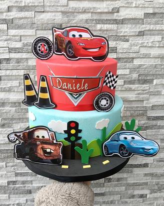 torta scenografica cars