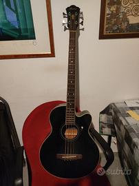 basso acustico amplificabile Ibanez AEB8E-BK