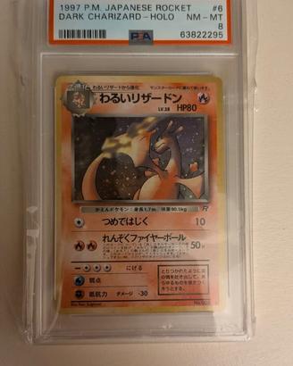 1997 Pokemon Dark Charizard Holo Team Rocket 6 Jap