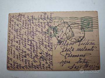 Cartolina Postale WWI 1915 Intero Postale 5 Cents