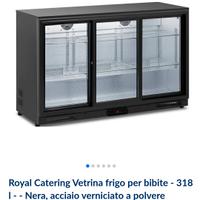 Vetrina frigo per bibite – Royal Catering 318 L
