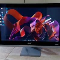 Computer Acer all one i3 velocissimo 24 pollici.