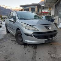 Ricambi Peugeot 207 SW 2010 grigia 1400cc benzina