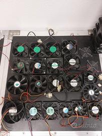 LOTTO DI VENTOLE DI RAFFREDDAMENTO 12V / 220 V.