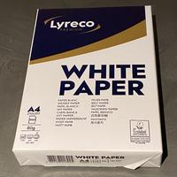 Risma da 500 Fogli Bianchi A4 80gr.