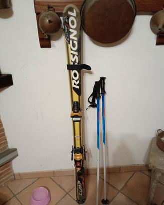 Sci Rossignol e racchette da sci 