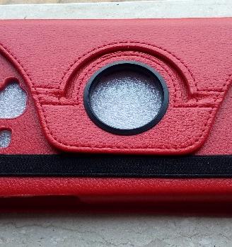 Cover ecopelle rossa x tablet Samsung Galaxy Tab3