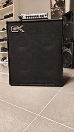 Gallien-Krueger MB500 e CX410 ampli basso