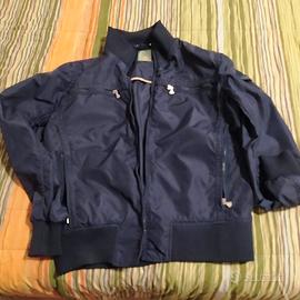 Giubbotto Bomber Uomo Cotton & Silk - Blu Navy -L