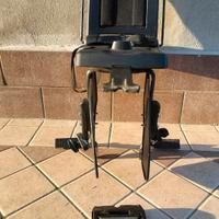 Seggiolino bici posteriore comodissimo