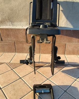 Seggiolino bici posteriore comodissimo