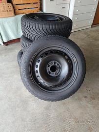 4 ruote anti neve cerchiate