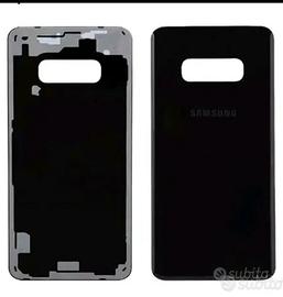 ricambio, back cover, Samsung Galaxy S10, nero