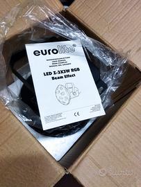 set 4 proiettori a luci led