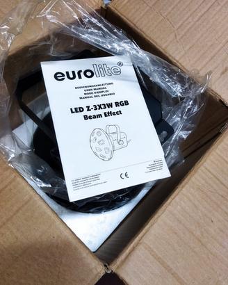 set 4 proiettori a luci led