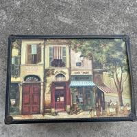 Valigetta vintage arredamento valigia