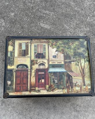 Valigetta vintage arredamento valigia