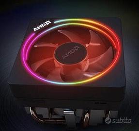 AMD Wraith prism RGB dissipatore cpu nuovo