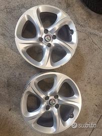 Cerchi in lega Alfa Romeo Mito 16 pollici