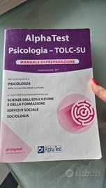 AlphaTest Psicologia TOLC SU manuale preparazione