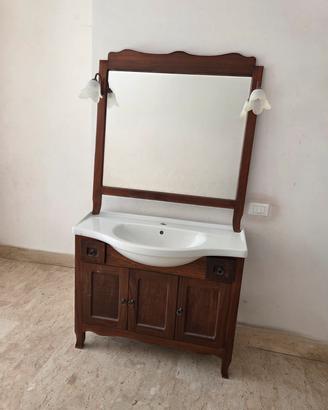mobile bagno in  arte povera
