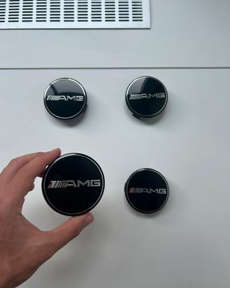 set coprimozzi Mercedes AMG 75 mm